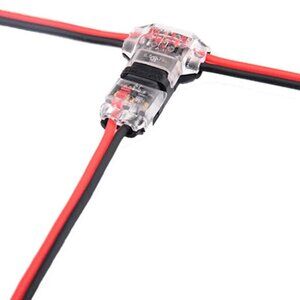 Low Voltage Wire Connectors Solid Connection, T Tap Wire Connectors, T Type 2 Pi